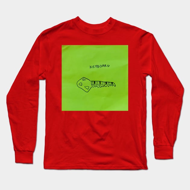 Keyboard Long Sleeve T-Shirt by CINEMA 911